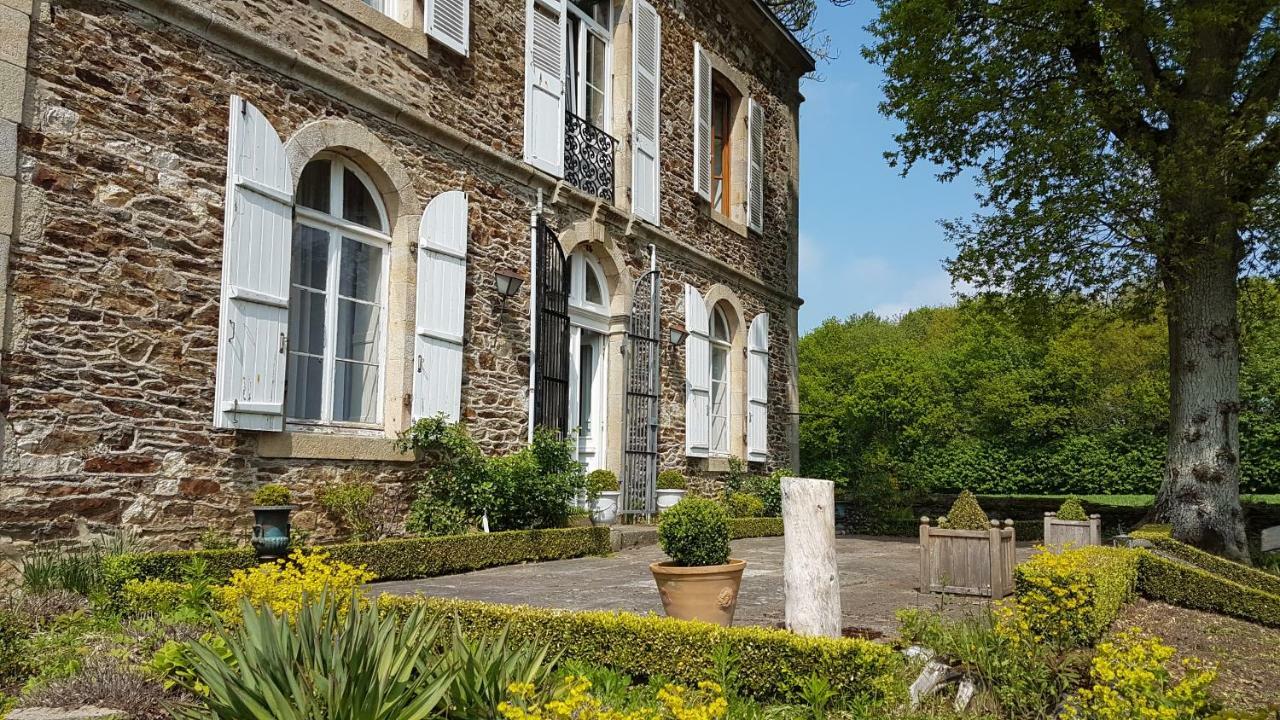 Le Manoir De La Bigotiere Panzió Pleslin-Trigavou Kültér fotó